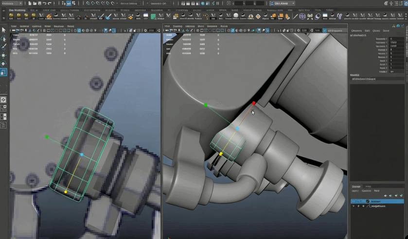Maya与Arnold医疗无人机硬表面3D建模视频教程(图7)