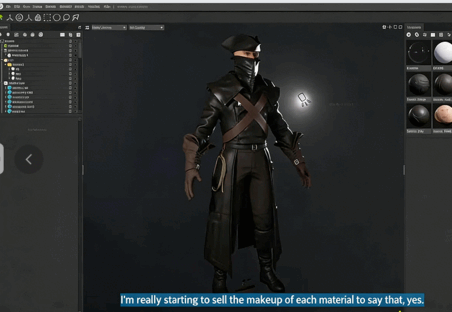 Marvelous Designer实时角色服装布料模拟制作工作流程视频教程(图5)