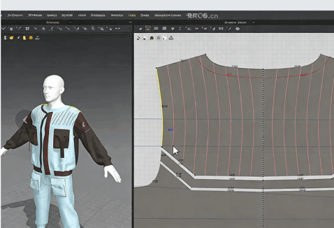 Marvelous Designer 3A级游戏角色服装设计视频教程(图4)