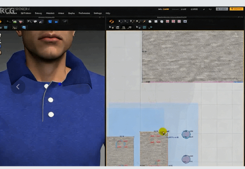 【中文字幕】Marvelous Designer男性衬衫实例制作视频教程(图6)