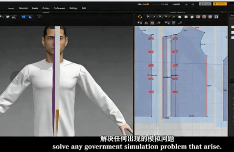 【中文字幕】Marvelous Designer男性衬衫实例制作视频教程(图7)
