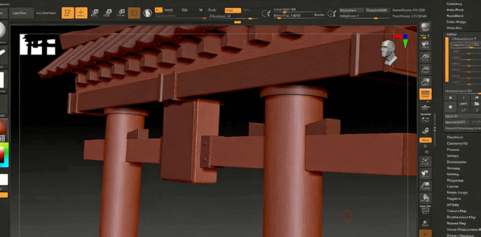 Houdini亚洲建筑环境艺术数字制作工作流程视频教程(图3)
