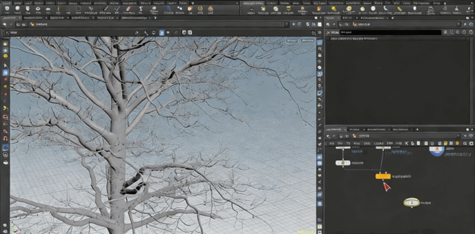 Houdini亚洲建筑环境艺术数字制作工作流程视频教程(图4)