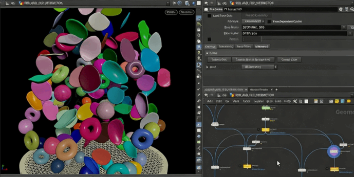 Houdini逼真牛奶液体模拟视觉特效制作视频教程(图3)