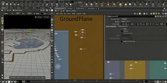 Houdini与Nuke宏伟航拍镜头鸟瞰环境场景制作视频教程(图2)