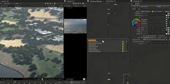 Houdini与Nuke宏伟航拍镜头鸟瞰环境场景制作视频教程(图6)