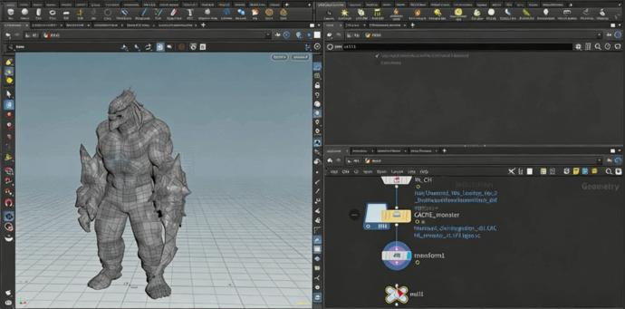 Houdini与Nuke溶解分解视觉特效制作视频教程(图2)