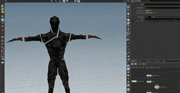 Houdini物理模拟环境RBD中约束条件技术训练视频教程(图4)