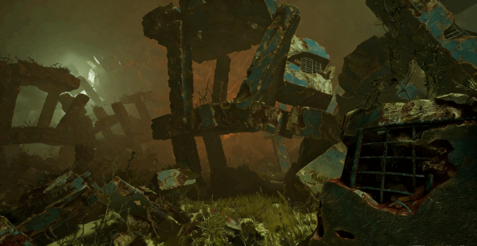 Houdini残垣断壁建筑程序化制作视频教程(图5)