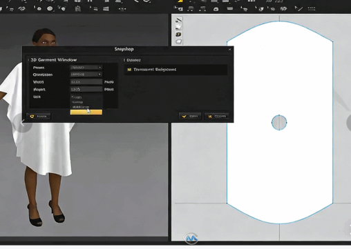 Marvelous Designer服饰服装设计初学者入门训练视频教程(图5)