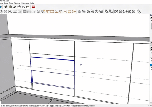 Sketchup与V-Ray厨房可视化室内渲染技术视频教程(图6)