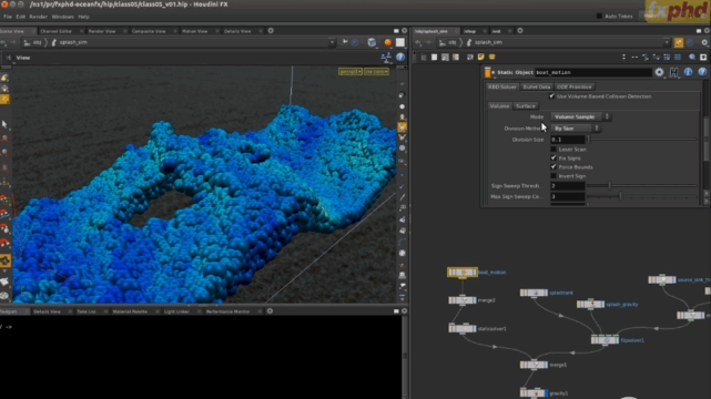 Houdini海洋CG特效镜头实例制作视频教程(图2)