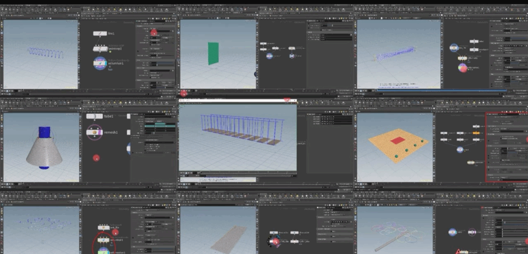 Houdini中Vellum布料模拟技术训练视频教程第二季 (图2)