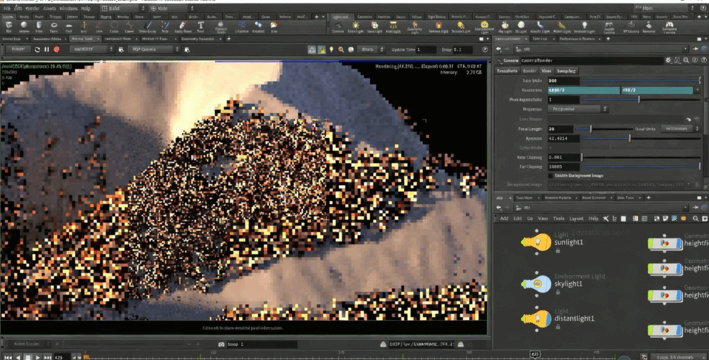 Houdini中自然地形Height Fields高度场技术视频教程第一季(图2)