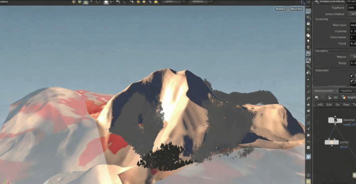 Houdini中自然地形Height Fields高度场技术视频教程第一季(图3)