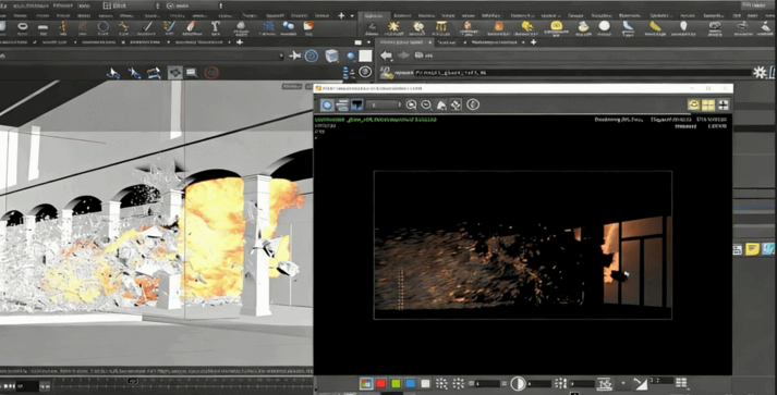 Houdini FX真实建筑爆炸特效实例制作视频教程 (图2)