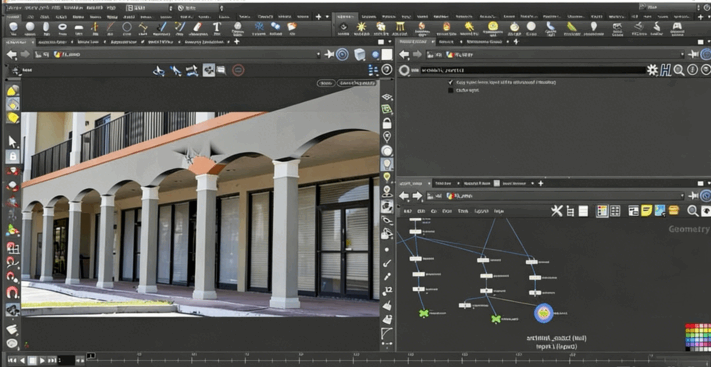 Houdini FX真实建筑爆炸特效实例制作视频教程 (图4)
