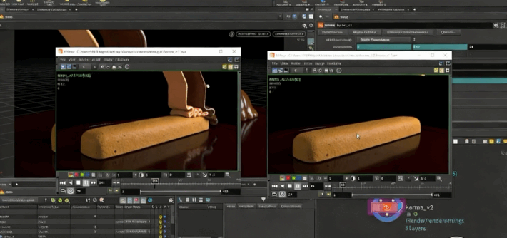 Houdini巧克力浆下落动画特效制作视频教程(图4)