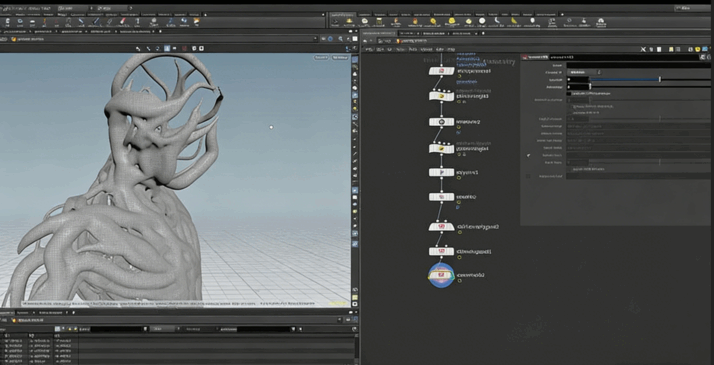 Houdini毒液异形特效镜头实例制作视频教程(图3)