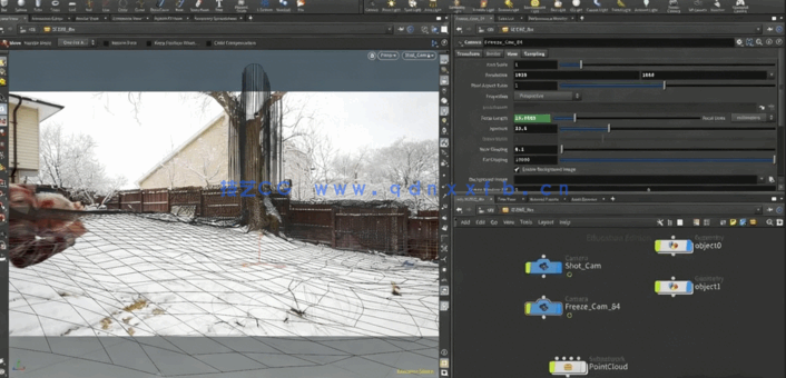 Houdini雪崩特效真实实例制作视频教程(图4)