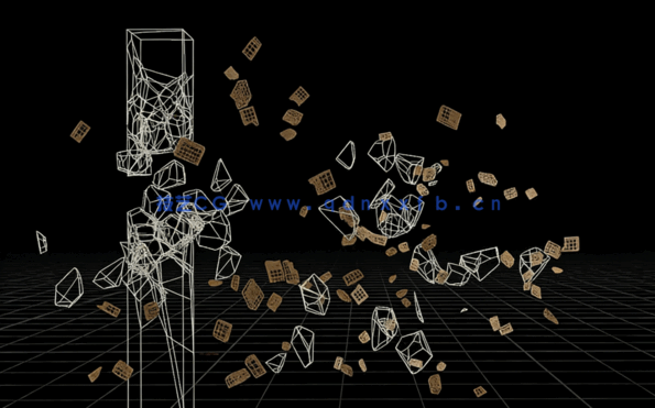 Houdini中Destruction粉碎破裂特效制作视频教程第三季(图2)