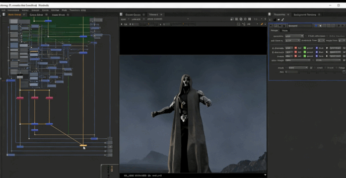 Houdini和Nuke英雄能量冲击视觉特效制作视频教程 (图5)