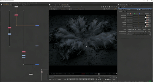 Houdini和Nuke雷击闪电破坏视觉特效制作视频教程 (图4)