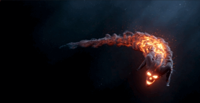 Houdini与Nuke恶魔火焰路径动画特效视频教程(图7)