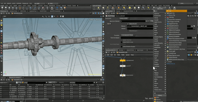 Houdini程序性水车流体模拟特效制作视频教程(图2)