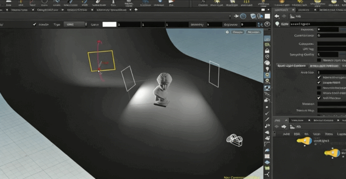 Houdini的初学者基础知识之节点属性和渲染视频教程(图4)