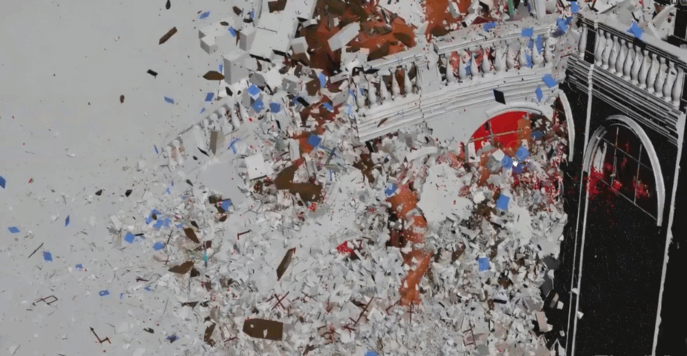 Houdini影视级物理破坏破碎VFX特效制作工作流程视频教程 (图5)