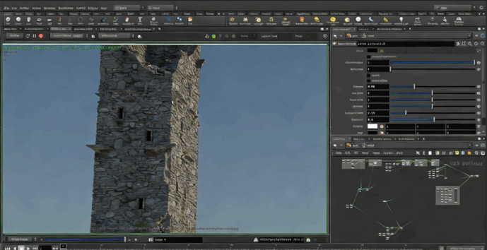 Houdini视效中程序化环境创建完整制作流程视频教程(图5)