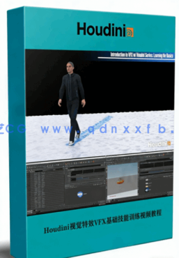 Houdini视觉特效VFX基础技能训练视频教程(图1)