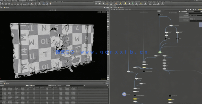 Houdini破坏墙体VDB破碎模拟特效实例制作视频教程(图6)