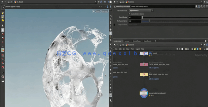 oudini科幻保护盾EMP冲击波特效制作大师级视频教程(图6)