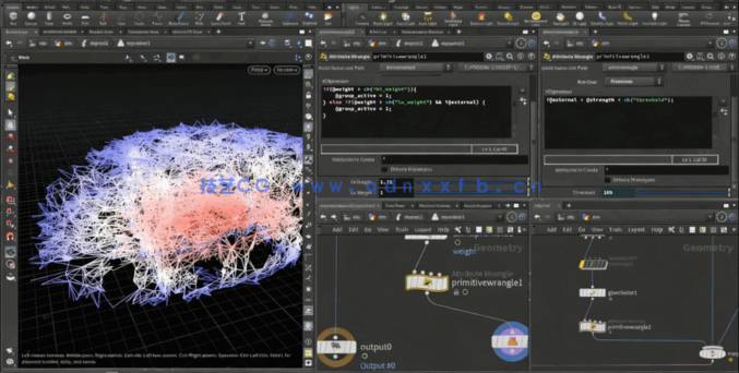 Houdini刚体结构破坏特效制作大师级视频教程第二季(图5)