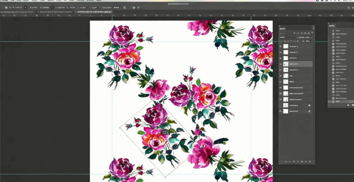  PS无缝重复花纹图案实例制作视频教程(图3)