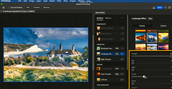 【中文字幕】Photoshop人工智能AI神经网络滤镜技术视频教程(图2)