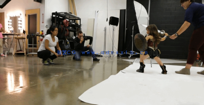 儿童神奇女侠摄影拍摄与后期制作训练视频教程(图2)