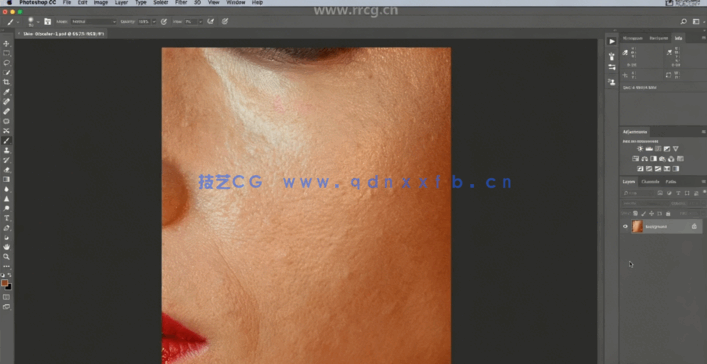 PS女性皮肤美容修饰大师级训练视频教程(图3)