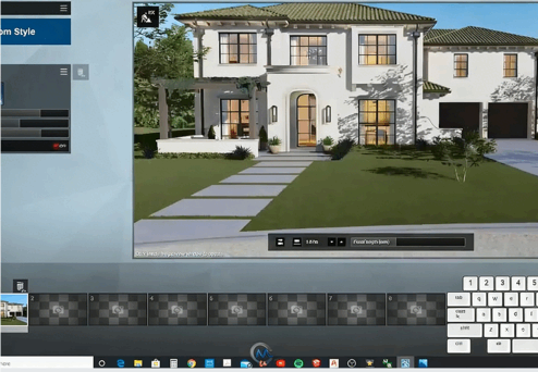 Sketchup西班牙现代风格住宅从2D到3D设计视频教程(图4)