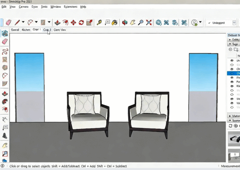 SketchUp Pro室内设计专业设计训练视频教程(图3)