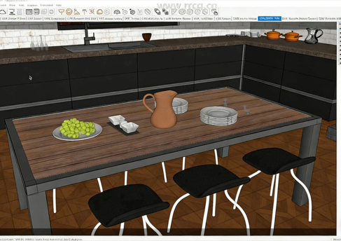 SketchUp中V-Ray Next渲染技术核心训练视频教程(图5)