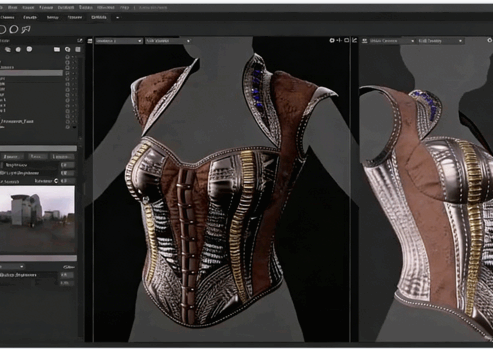 【中文字幕】Substance Painter服饰面料材质制作六天速成班视频教程(图3)