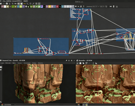 Substance Designer棕色悬崖岩石材质制作视频教程(图2)