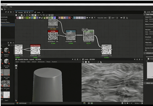 Substance 3D Designer写实混凝土材质制作视频教程(图1)