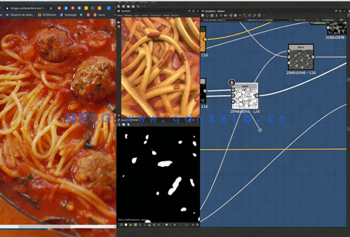 【中文字幕】Substance Designer意大利面与肉球程序化材质制作视频教程(图2)