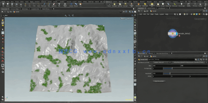  Houdini游戏地形景观核心技能训练视频教程 (图4)