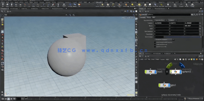 Houdini地形生成节点技术训练视频教程 (图3)