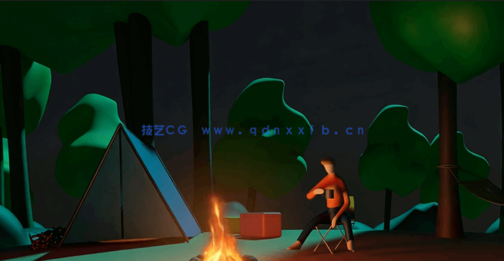 Houdini中Pyro FX火焰模拟视效制作视频教程(图2)